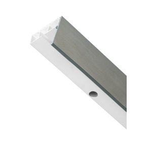 Krycia lišta ku plastovej koľajnici - nerez 5cm 5