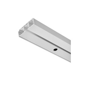 Stropná plastová koľajnica 1-drážková s príslušenstvom  1.DR-150 1-drážková