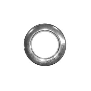 Plastový krúžok na závesy - strieborný lesklý strieborná