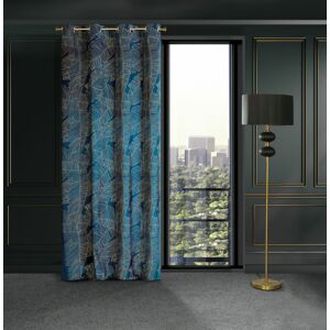 Záves MUSA2 na krúžkoch 140x250cm granátový/béžový  140x250