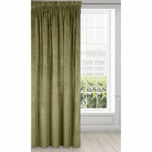 Záves RIA na páske olivový 140x270cm 140x270