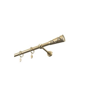 Kovová garniža TRAPEZIUM Antik 160 1 tyč + jednonosníky