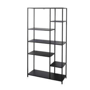 Dekoria Regál z poličkami Ivar 80 x 30 x 165 cm, 80 x 30 x 165 cm