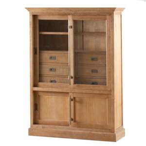 Dekoria Vitrína Chantal so 6 zásuvkami, 115 x 40 x 159 cm