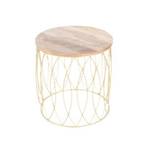 Dekoria Pomocný stôl Mia 56,5 cm, 52x52x56,5cm