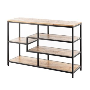 Dekoria Konzolový stolík Loft, 115 x 35 x 75 cm