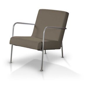Dekoria Poťah na kreslo Ikea PS, mokka, Poťah na kreslo Ikea PS, Living 2, 161-08