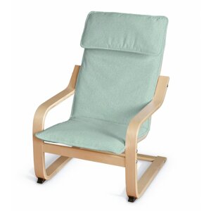 Dekoria Poťah na detské kreslo Poäng, pastelová modrá, Poťah na kreslo Poäng - detské kreslo, Madrid, 161-61