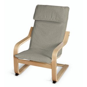 Dekoria Poťah na detské kreslo Poäng, šedo - béžový šenil, Poťah na kreslo Poäng - detské kreslo, City, 704-80