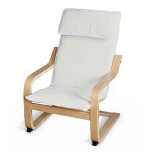 Dekoria Poťah na detské kreslo Poäng, krémovo biela, Poťah na kreslo Poäng - detské kreslo, Etna, 705-01