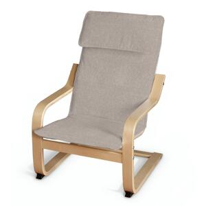 Dekoria Poťah na detské kreslo Poäng, béžovo - sivá, Poťah na kreslo Poäng - detské kreslo, Etna, 705-09