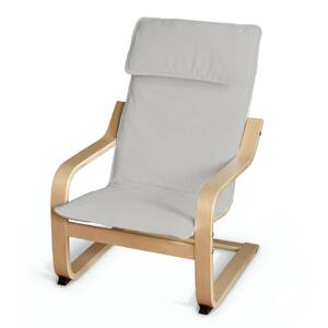 Dekoria Poťah na detské kreslo Poäng, svetlo - šedá, Poťah na kreslo Poäng - detské kreslo, Etna, 705-90