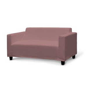 Dekoria Poťah na sedačku Klobo, matná ružová, Poťah na sedačku Klobo, Cotton Panama, 702-43