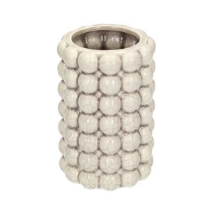 Dekoria Váza Mizo 12cm beige, 8 x 12 cm