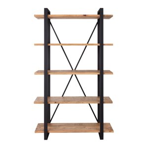 Dekoria Knižnica Frigg 120x40x201cm, 120 x 40 x 201 cm