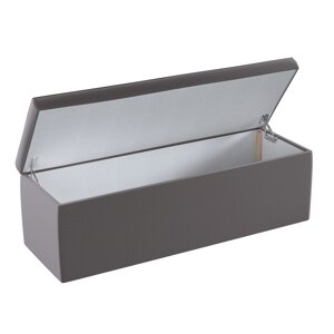 Dekoria Truhlica čalúnená, hnedá, 120 x 40 x 40 cm, Ingrid, 705-45