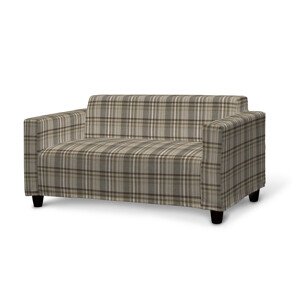 Dekoria Poťah na sedačku Klobo, hnedo - béžové káro, Poťah na sedačku Klobo, Edinburg, 703-17