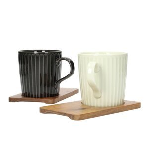 Dekoria Hrnčeky Giorno 380ml, 13 x 9 x 10 cm