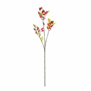 Dekoria Dekorácia z divokej ruže 70cm red, 10 x 10 x 70 cm